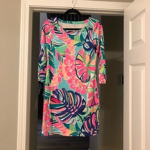 Lilly Pulitzer Sophie dress exotic garden
